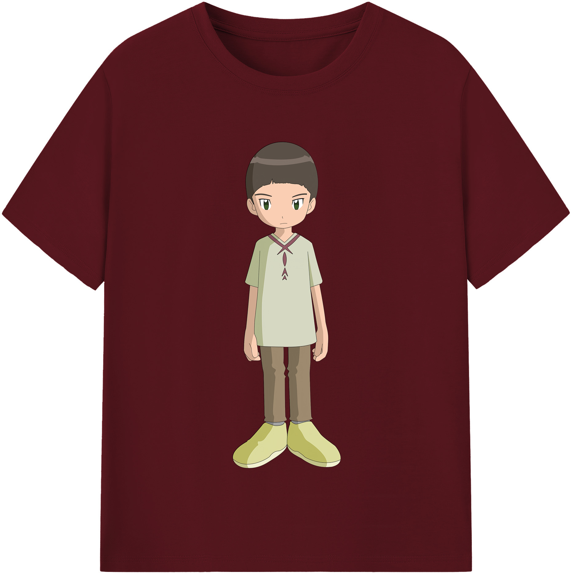 （画像用） Digimon デジタルモンスター/デジモン 綿100％半袖Tシャツ（フロントプリント）